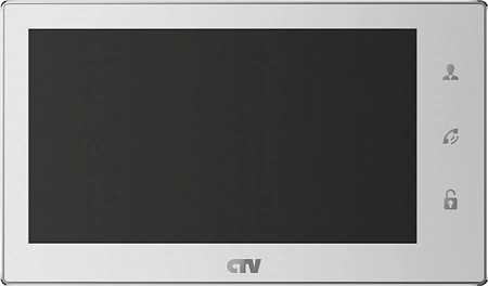 CTV-M3701 W (White) Монитор цветного видеодомофона, 7&quot; (touch screen)